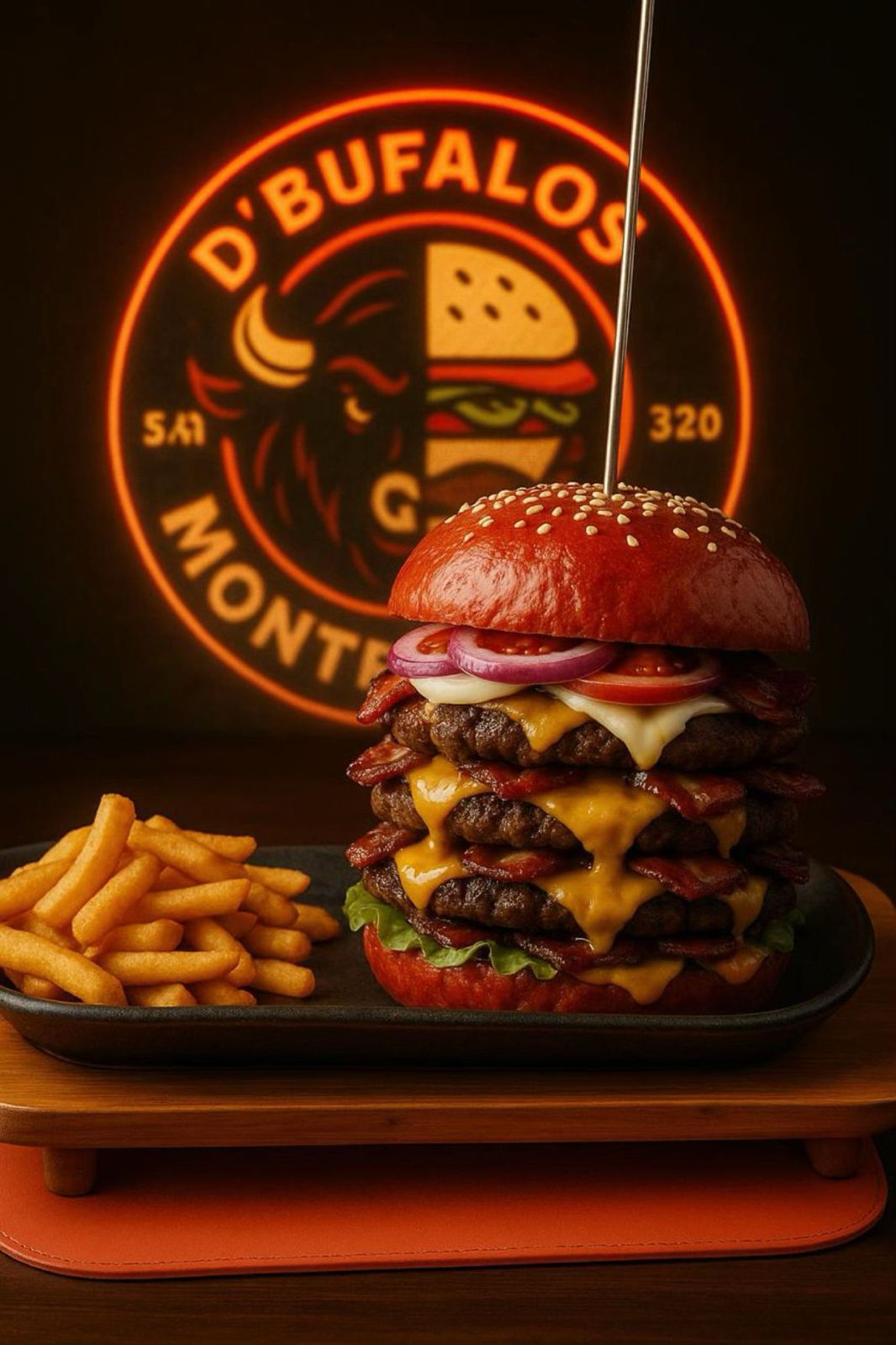 Hamburguesa D'Búfalos